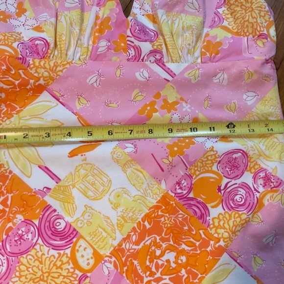 Lilly Pulitzer White Label Halter Dress Size 4 - Picture 4 of 8